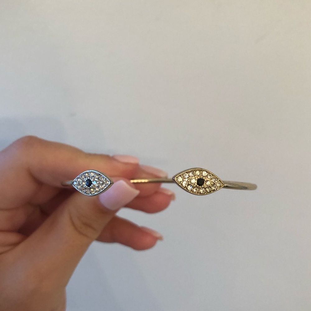 Double Evil Eye Bangle